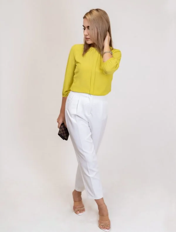 Elina Lime Green Top - Image 2