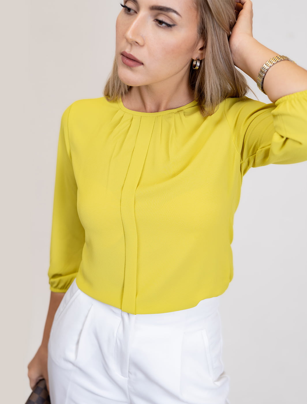 Elina Lime Green Top