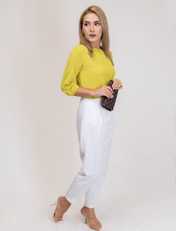 Elina Lime Green Top - Image 4