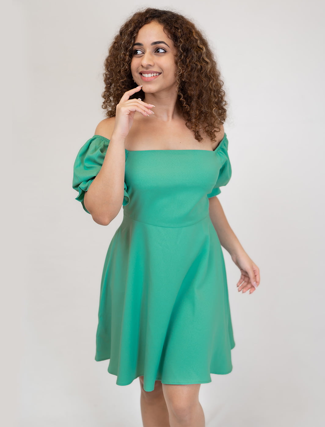 Chloe Off Shoulder Mini Dress