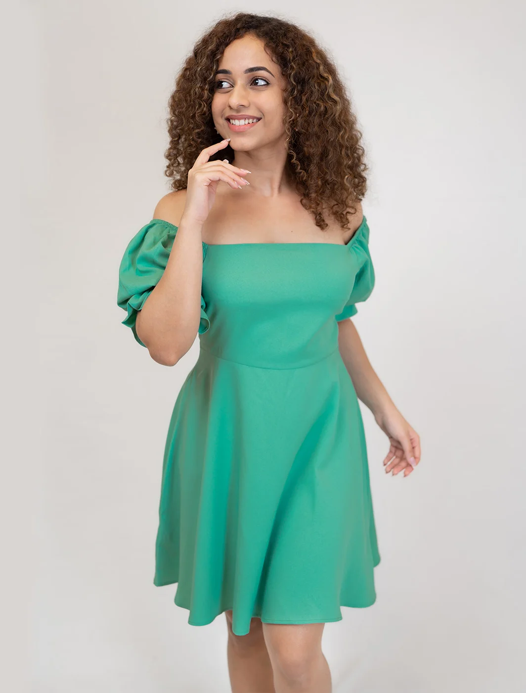 Chloe Off Shoulder Mini Dress