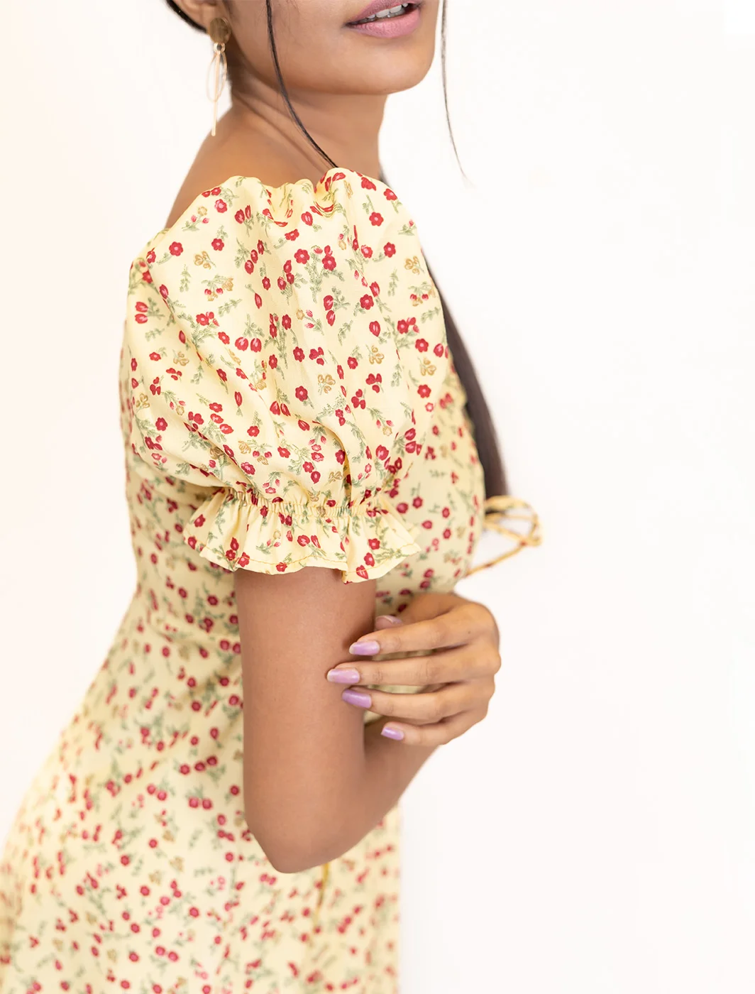 Clara Printed mini Dress - Image 2