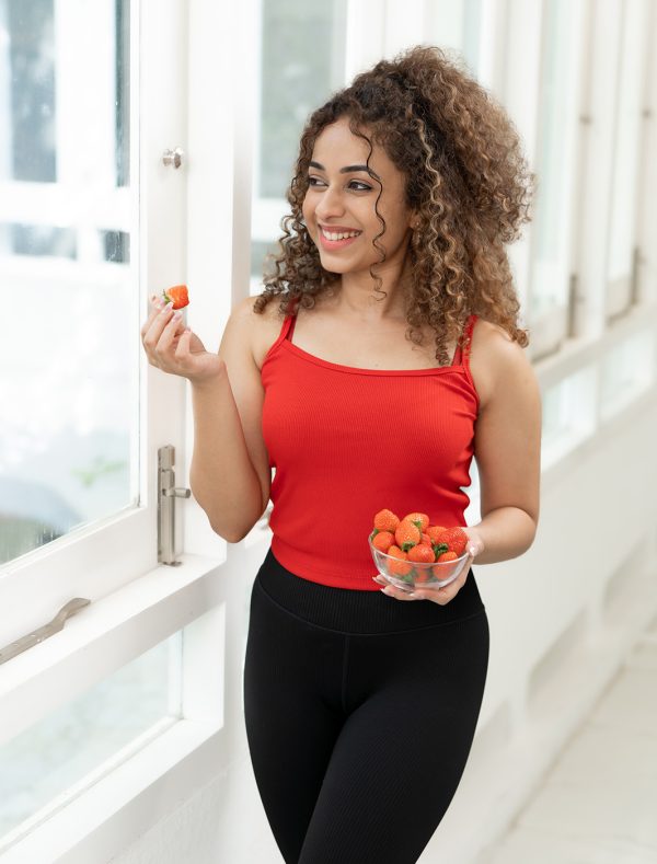 Hazel Rib Crop Top - Image 2