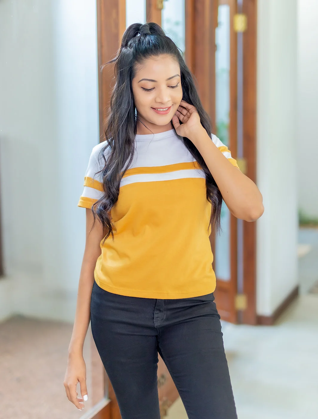 Kiara Crew neck Tee