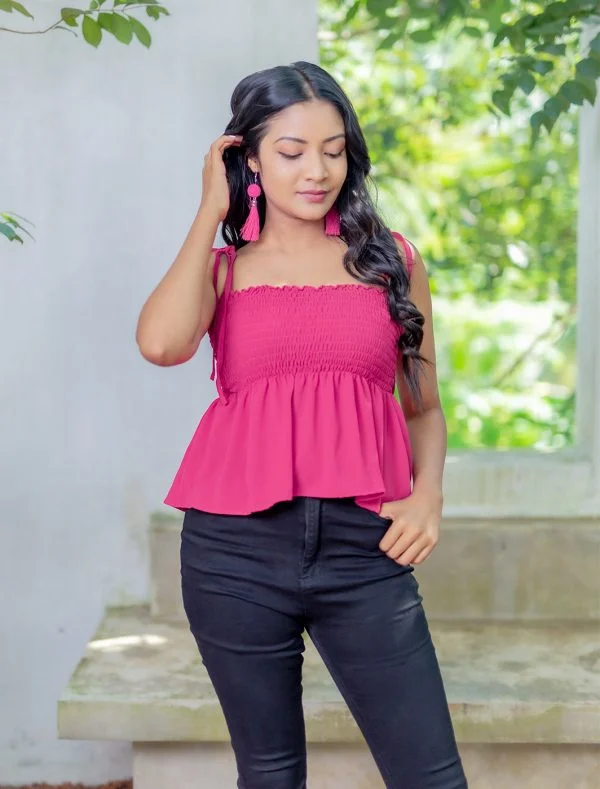 Kaylee Smock Top - Image 3