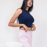 Hanna Rib Crop Top - Image 2