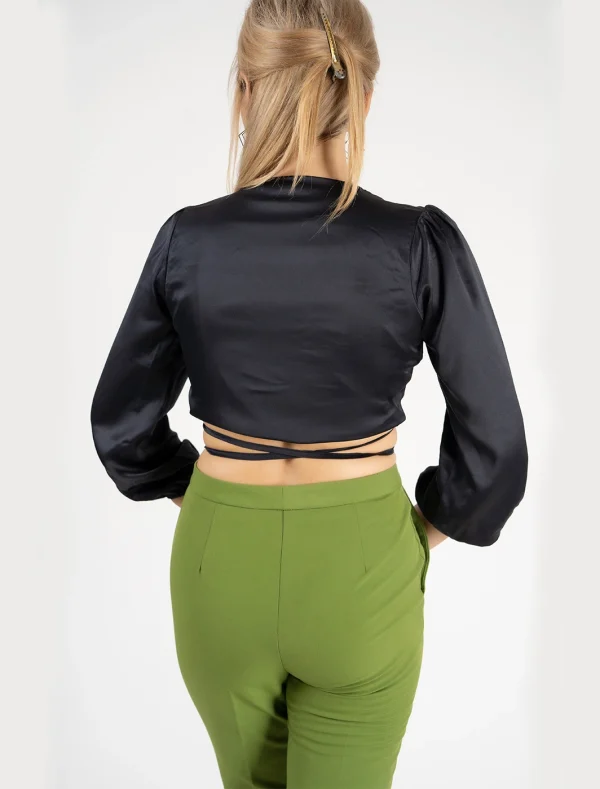 Georgia Cross Over Black Top - Image 3