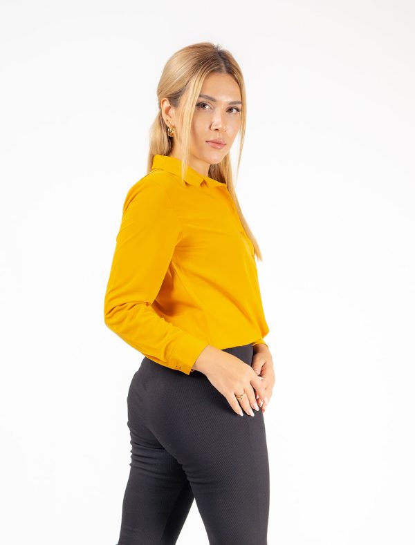 ANNA LONG SLEEVE BUTTON DOWN SHIRT - Image 2