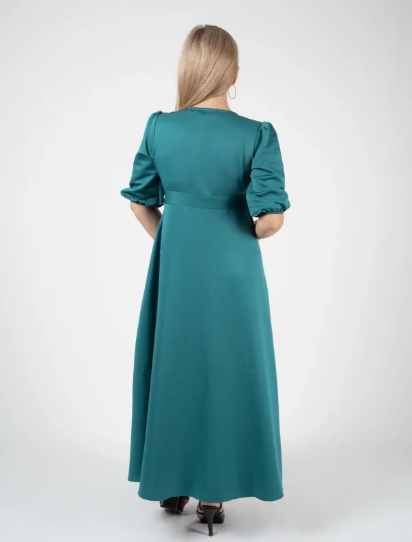 Sofia Front Open Maxi Dress - Image 3